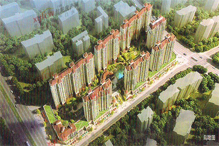 羊山新区林溪公馆2室2厅1卫65万95m2毛坯房出售